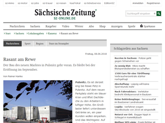 2018-06-08-Sächsische-Zeitung_Rasant-am-Rewe_339-x-254-px