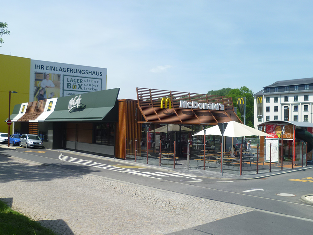 Chemnitz, Systemgastronomie McDonalds